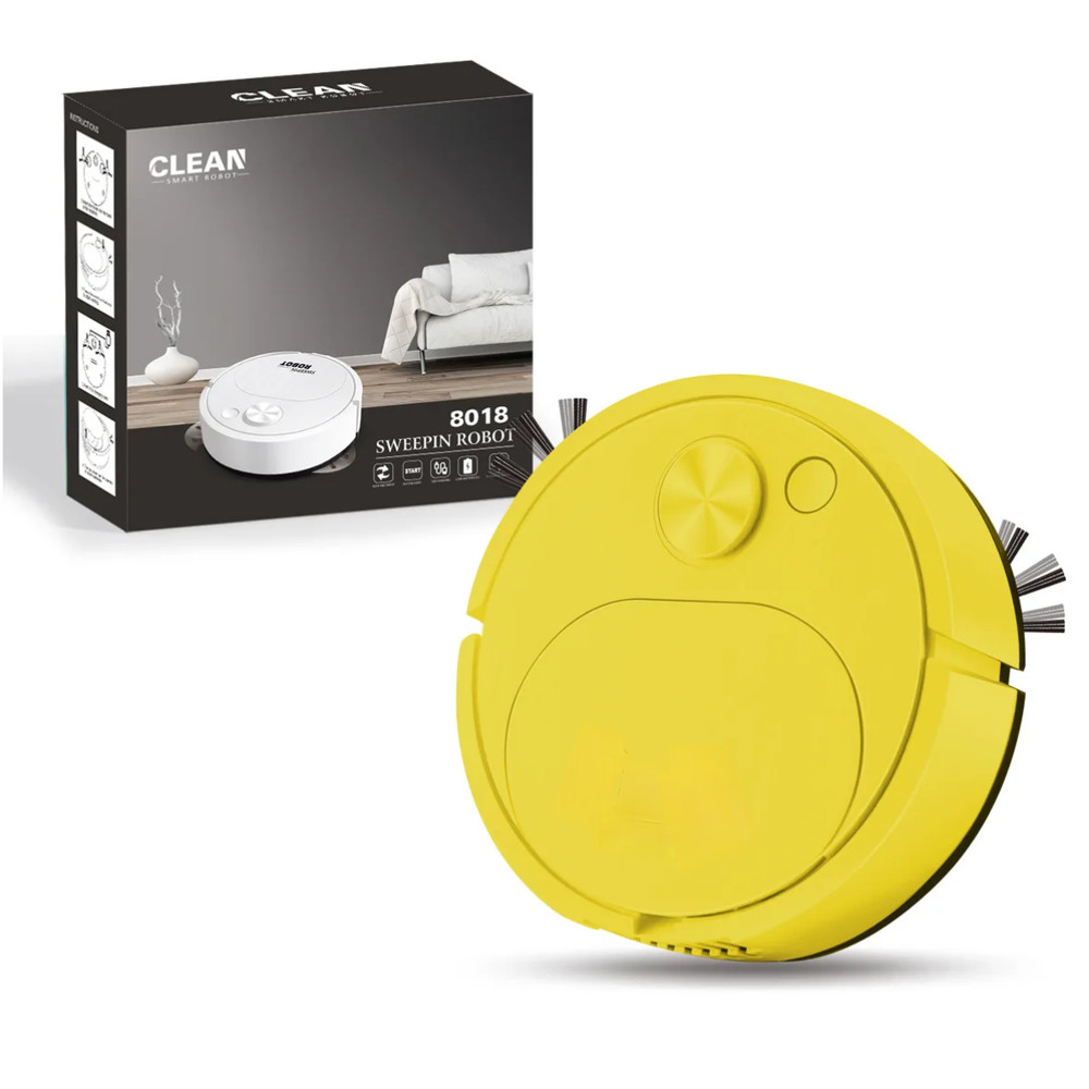 Smart Wireless Sweeping Robot Vacuum Cleaner  1500Pa Dragging 3in1 Mopping  Cleaning For Home  Offi 7