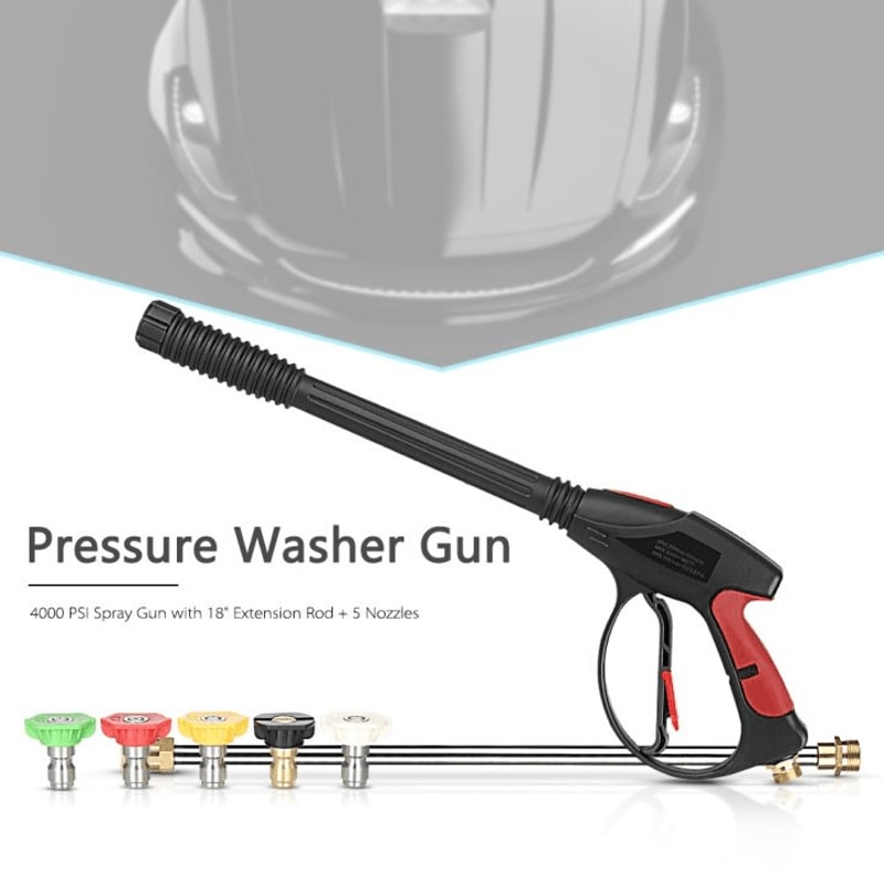 High Pressure Extension Power Washer Gun Kit 3