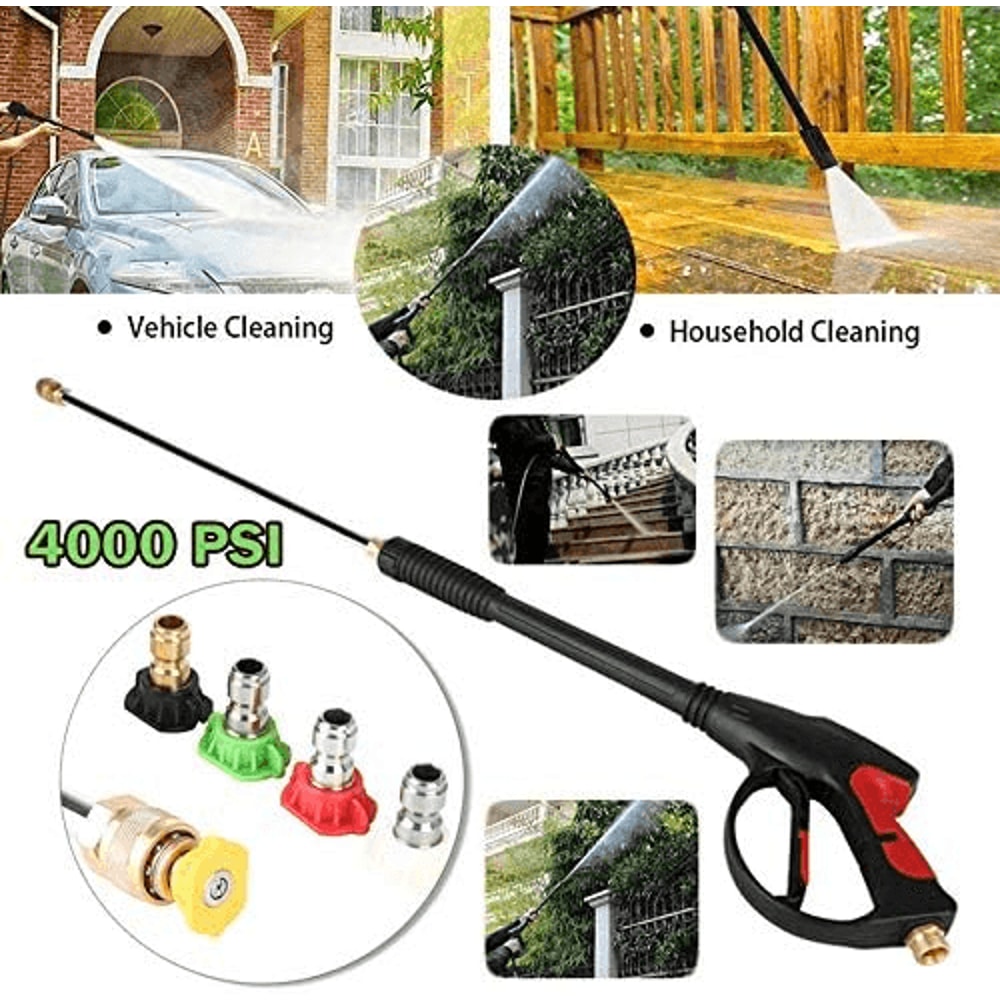 High Pressure Extension Power Washer Gun Kit 1