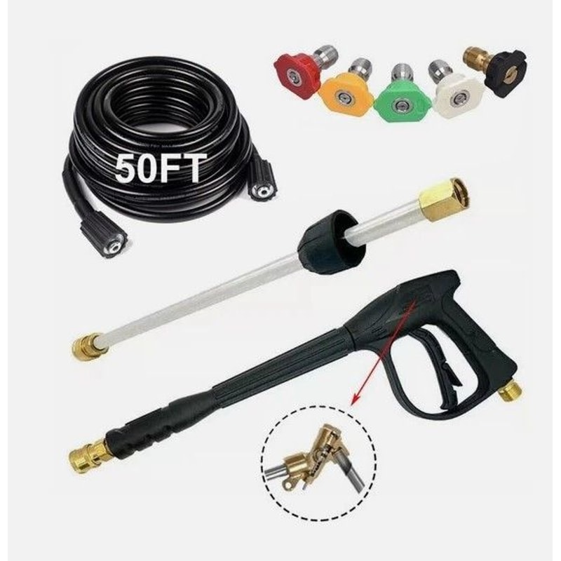 High Pressure Extension Power Washer Gun Kit 14