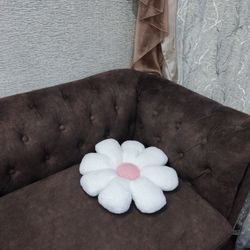 Flower Pillow tutorial, Chamomile Pillow pattern, Cushion Home Decor pdf, Decorative Pillow, Plush Pillow tutorial