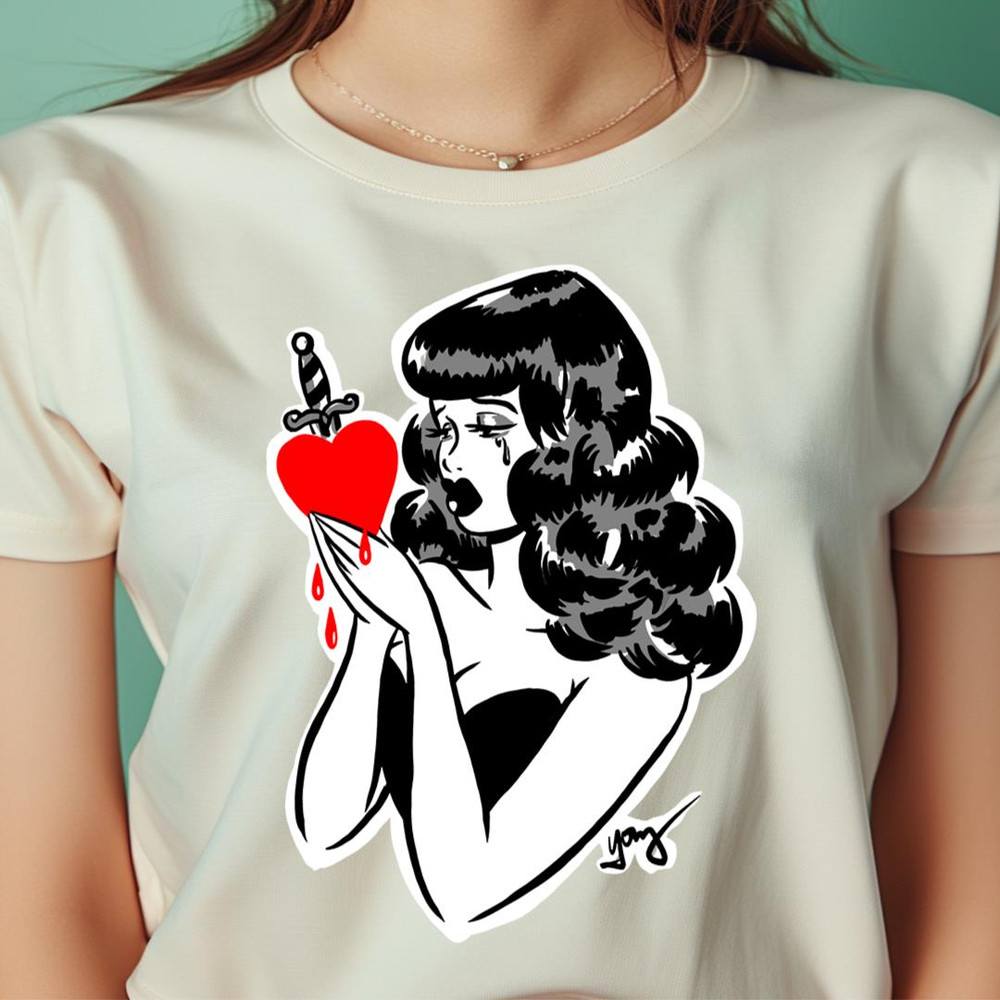 Bettie Page Retro Fashion PNG, Bettie PNG, Page Digital Png Files.jpg