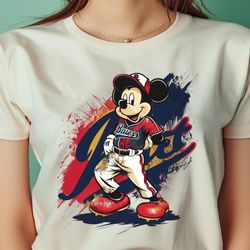 mickey mouse vs atlanta braves fielding funnies png, mickey mouse png, atlanta braves digital png files
