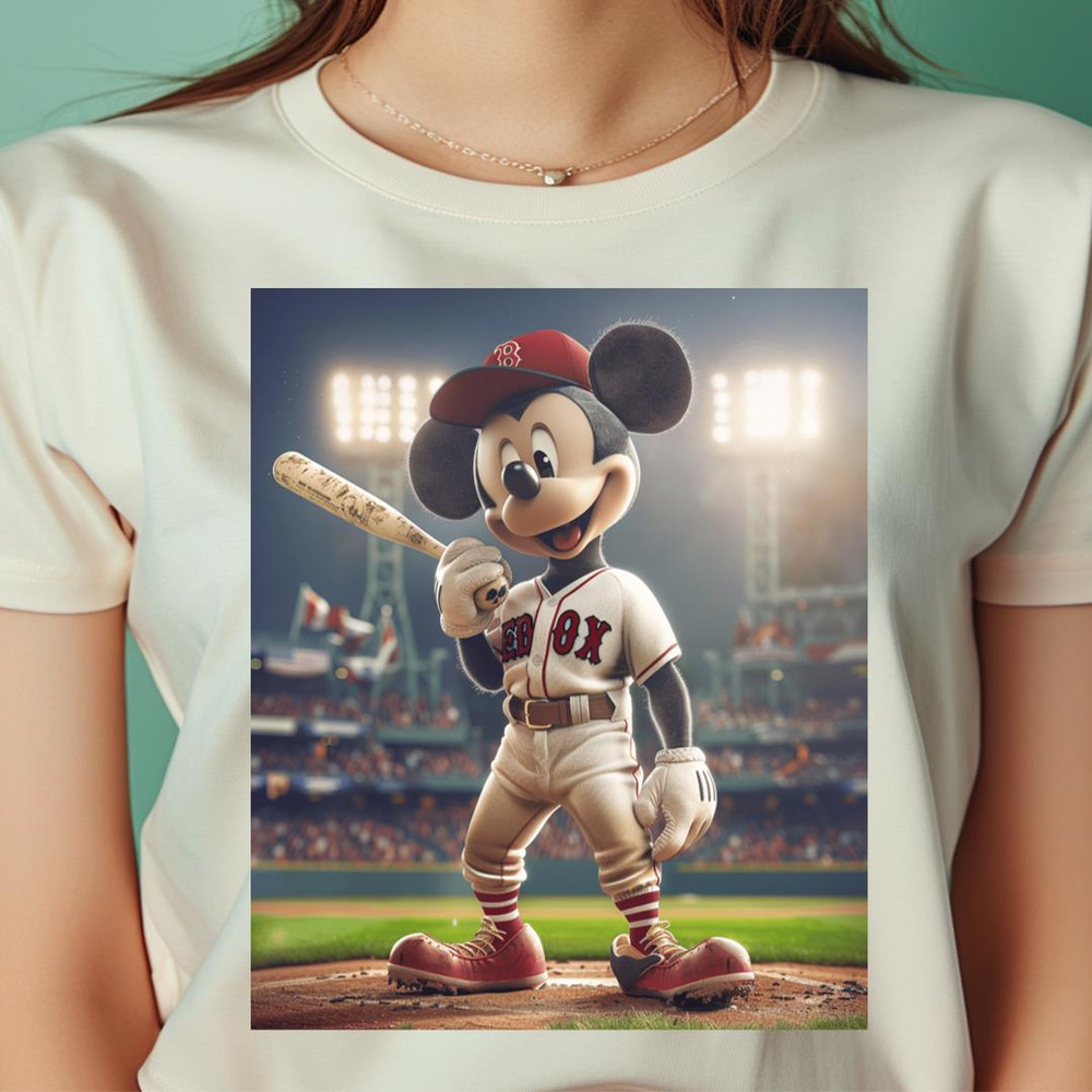Mickey Mouse Vs Atlanta Braves Hit Hilarity PNG, Mickey Mouse PNG, Atlanta Braves Digital Png Files.jpg