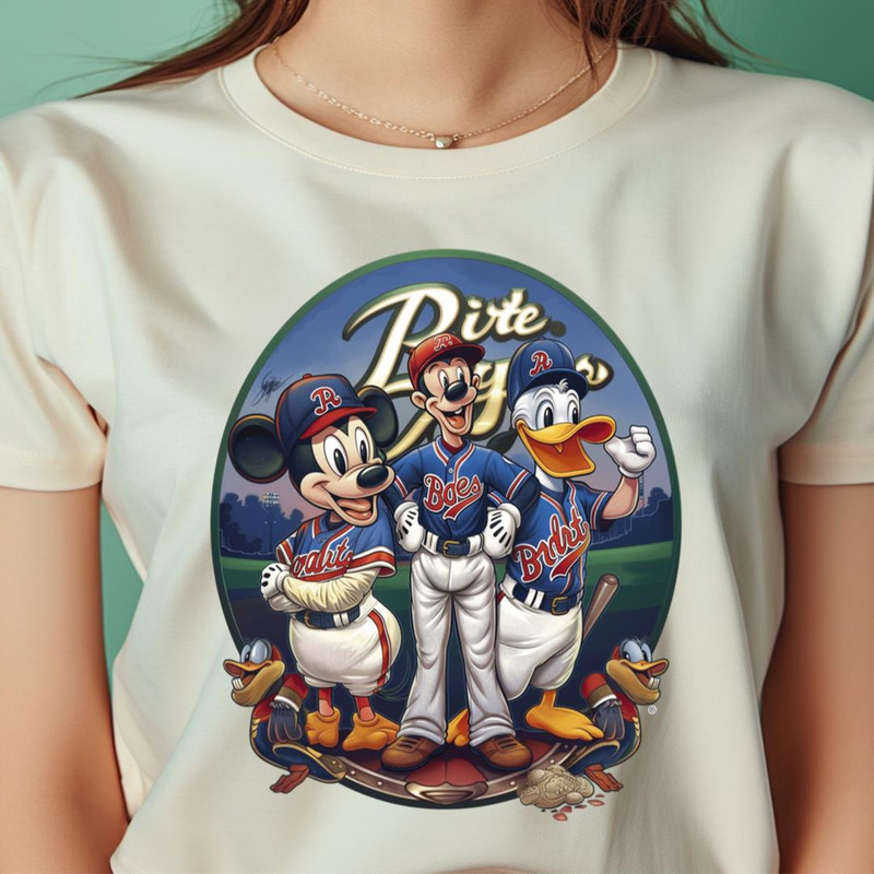 Mickey Mouse Vs Atlanta Braves Hurler Humor PNG, Mickey Mouse PNG, Atlanta Braves Digital Png Files.jpg