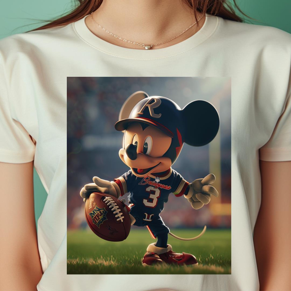 Mickey Mouse Vs Atlanta Braves Outfield Odyssey PNG, Mickey Mouse PNG, Atlanta Braves Digital Png Files.jpg