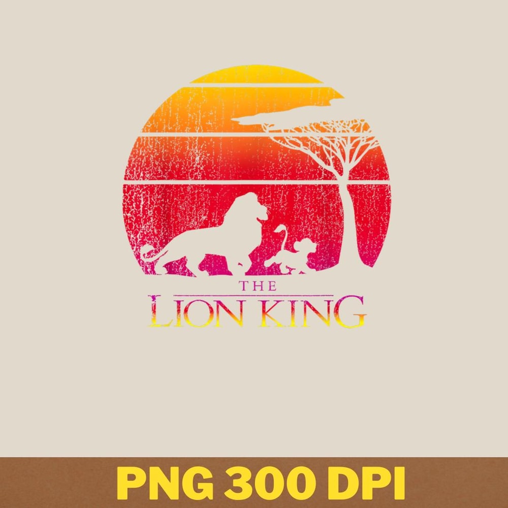 The Lion King Circle PNG, The Lion King PNG, The Lion King Digital Png Files.jpg