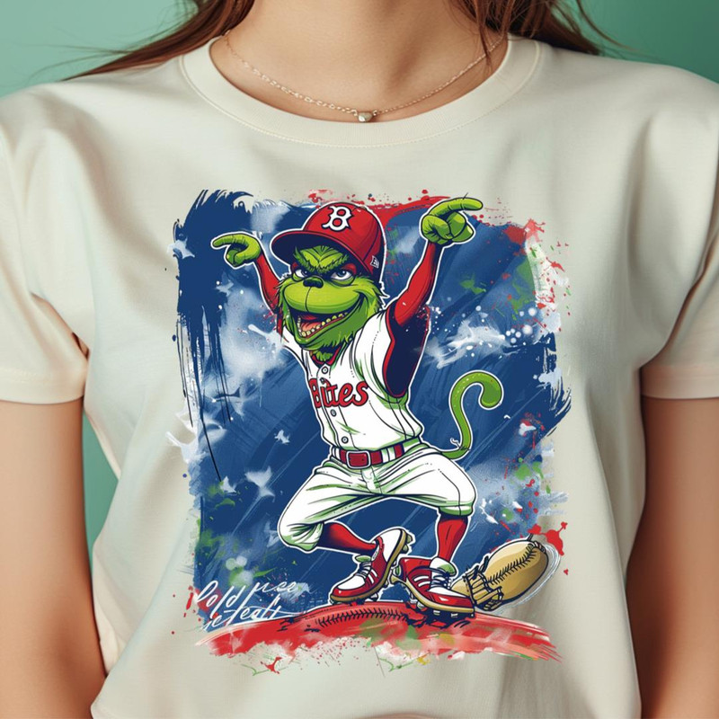 The Grinch Vs Atlanta Braves Baseball Bauble Burglar PNG, The Grinch PNG, Atlanta Braves Digital Png Files.jpg