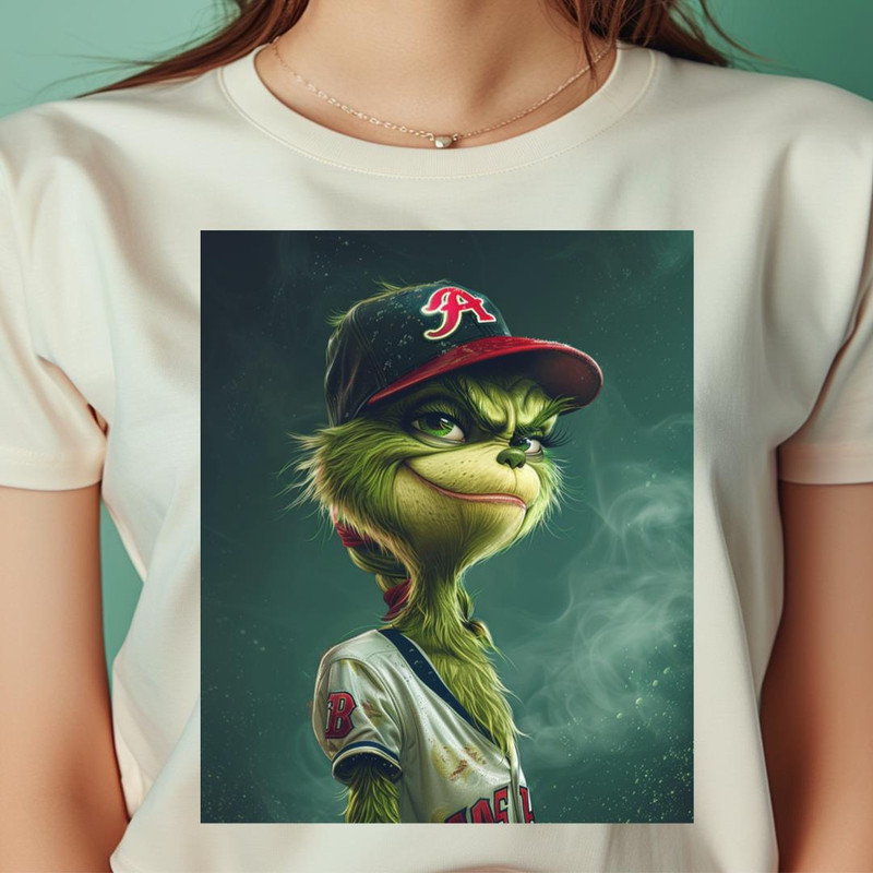 The Grinch Vs Atlanta Braves Festive Feud Faceoff PNG, The Grinch PNG, Atlanta Braves Digital Png Files.jpg