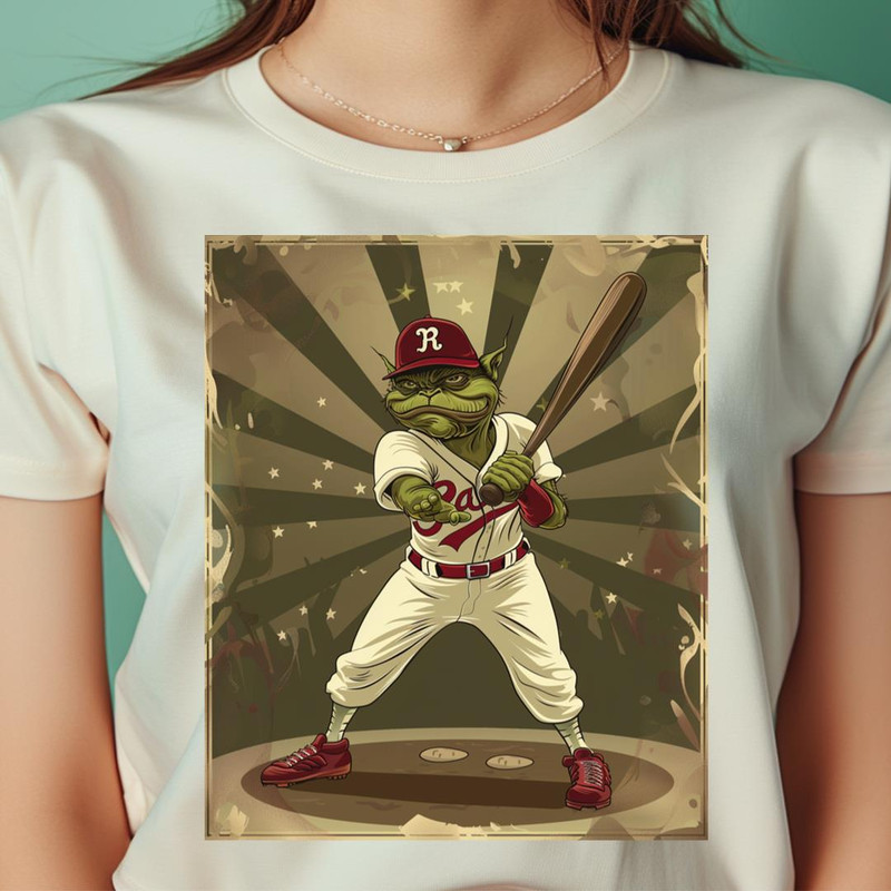 The Grinch Vs Atlanta Braves Green Nemesis Ninth PNG, The Grinch PNG, Atlanta Braves Digital Png Files.jpg