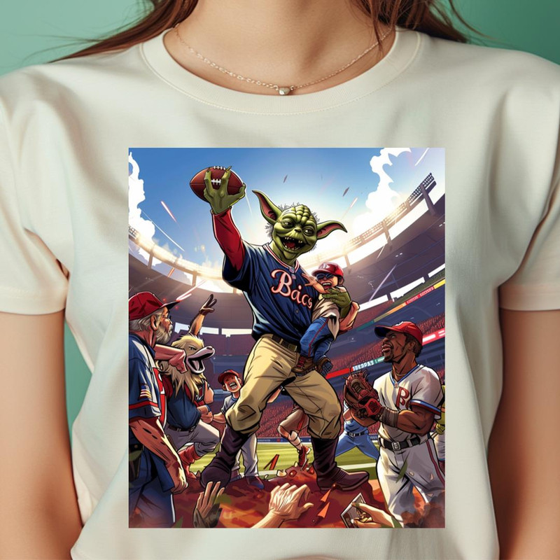 Yoda Vs Atlanta Braves Coruscant Curveball Clash PNG, Yoda PNG, Atlanta Braves Digital Png Files.jpg