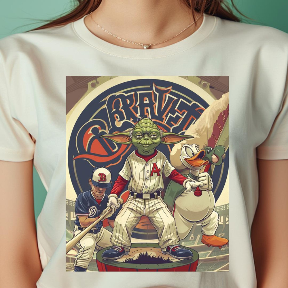 Yoda Vs Atlanta Braves Empire Echoing Cheers PNG, Yoda PNG, Atlanta Braves Digital Png Files.jpg