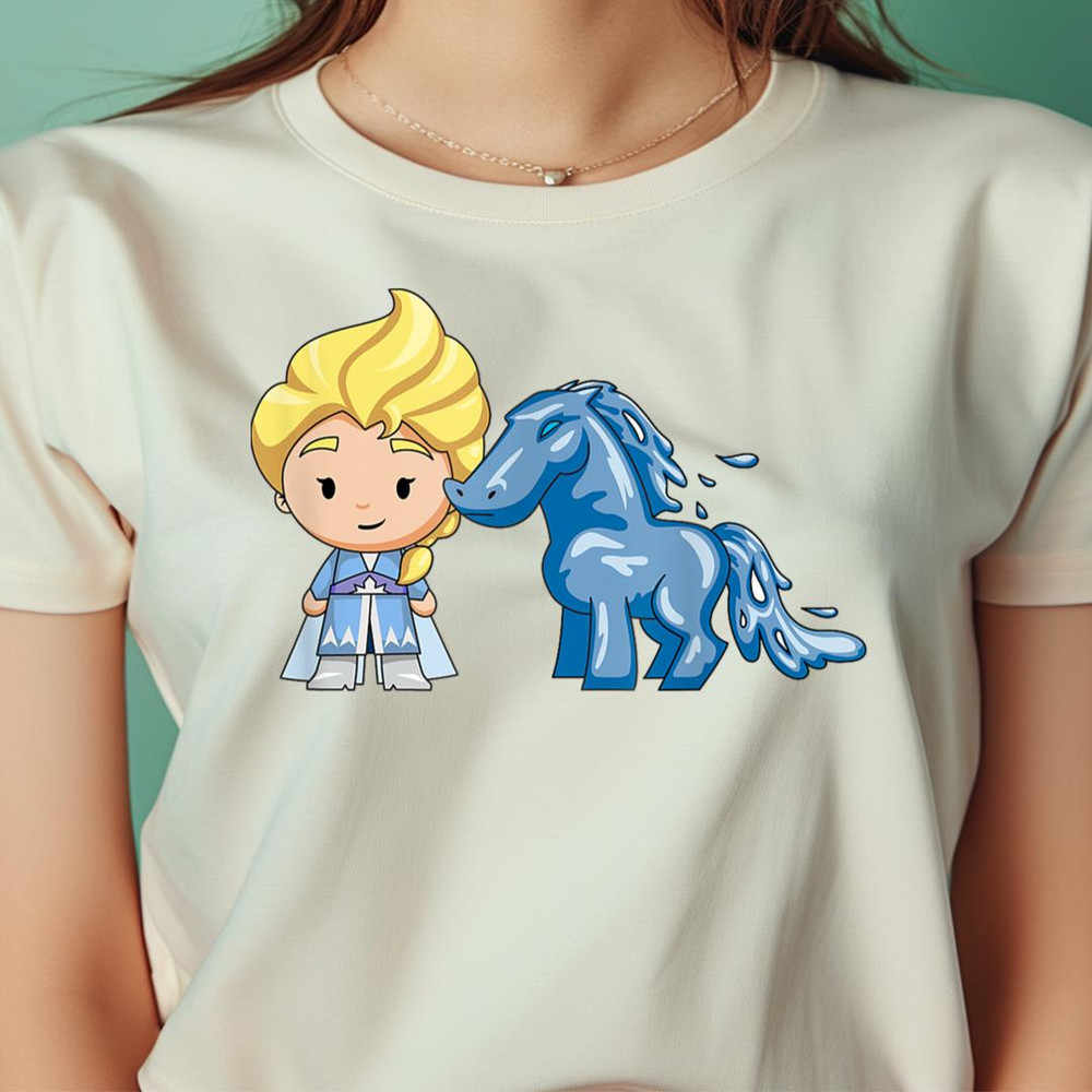 Disney Frozen 2 Chibi Art Elsa And The Nokk PNG, Disney Frozen PNG, Elsa and Anna Digital Png Files.jpg