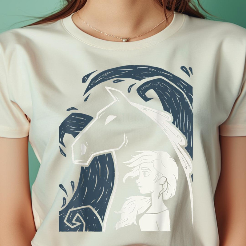 Disney Frozen 2 Elsa Water Horse PNG, Disney Frozen PNG, Elsa and Anna Digital Png Files.jpg