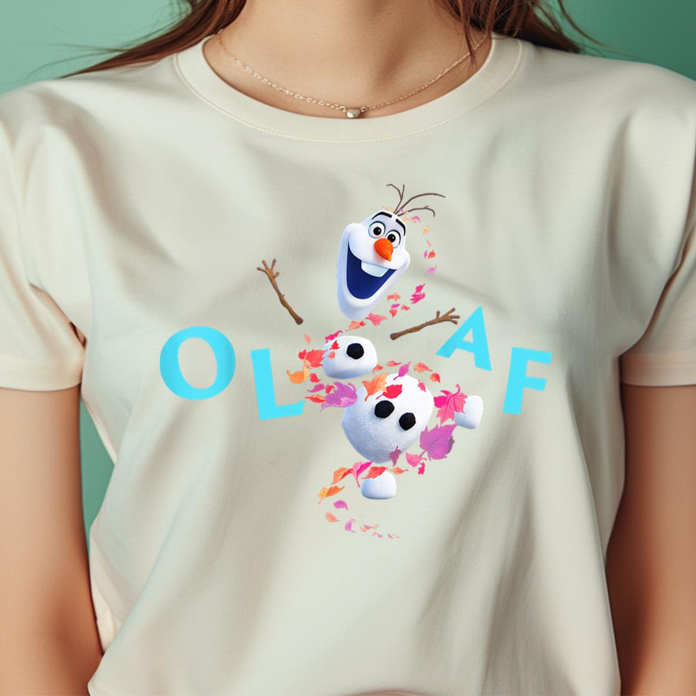 Disney Frozen 2 Olaf Autum Leaves Happy PNG, Disney Frozen PNG, Elsa and Anna Digital Png Files.jpg
