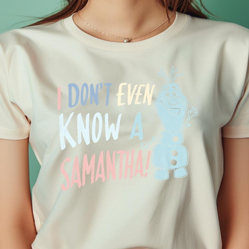 Disney Frozen 2 Olaf I Don'T Even Know A PNG, Disney Frozen PNG, Elsa and Anna Digital Png Files.jpg