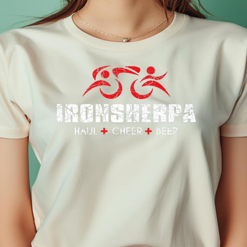 Iron Sherpa Triathlon Triathlete Sherpa Haul Cheer Beer PNG, iron man PNG, Superhero Digital Png Files.jpg