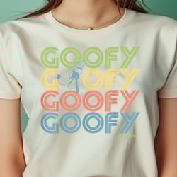 disney goofy retro name stack png, pluto disney png, goofy digital png files