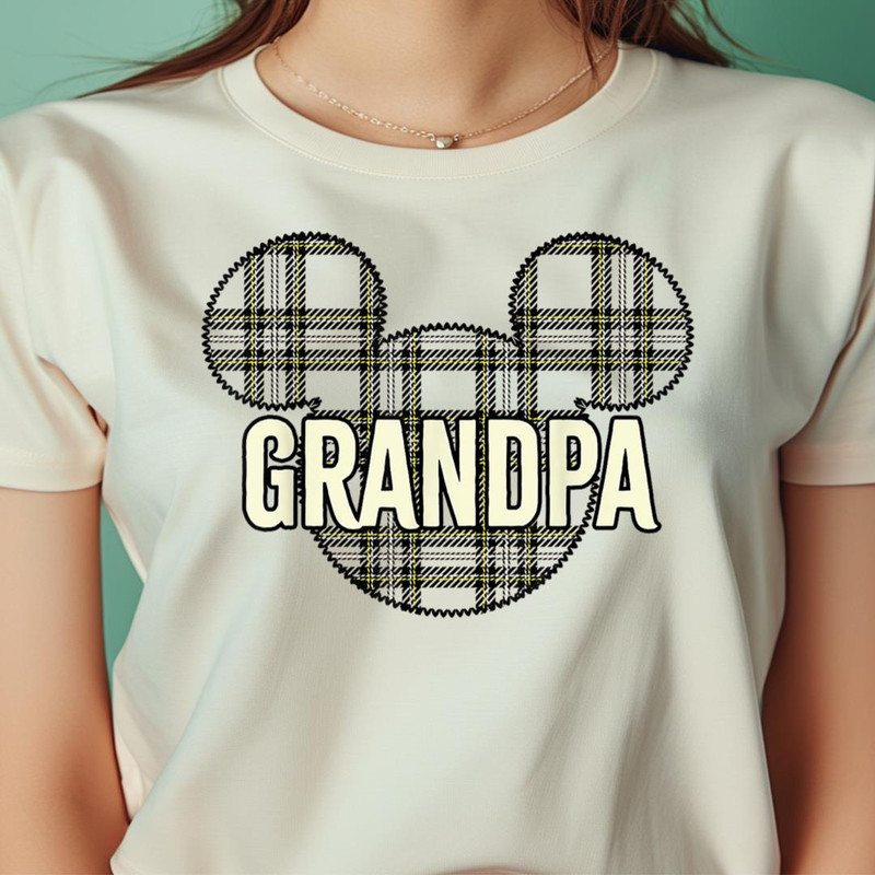 Disney Mickey And Friends Christmas Plaid Mickey Grandpa PNG, pluto disney PNG, Goofy Digital Png Files.jpg