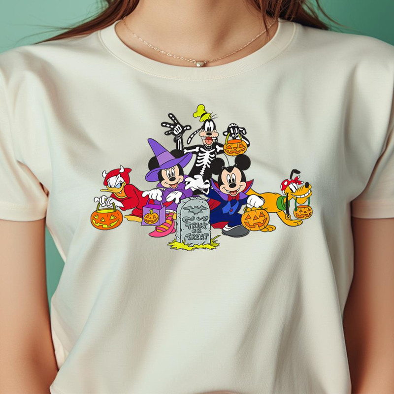 Disney Mickey And Friends Halloween Group Costume Trick! PNG, pluto disney PNG, Goofy Digital Png Files.jpg