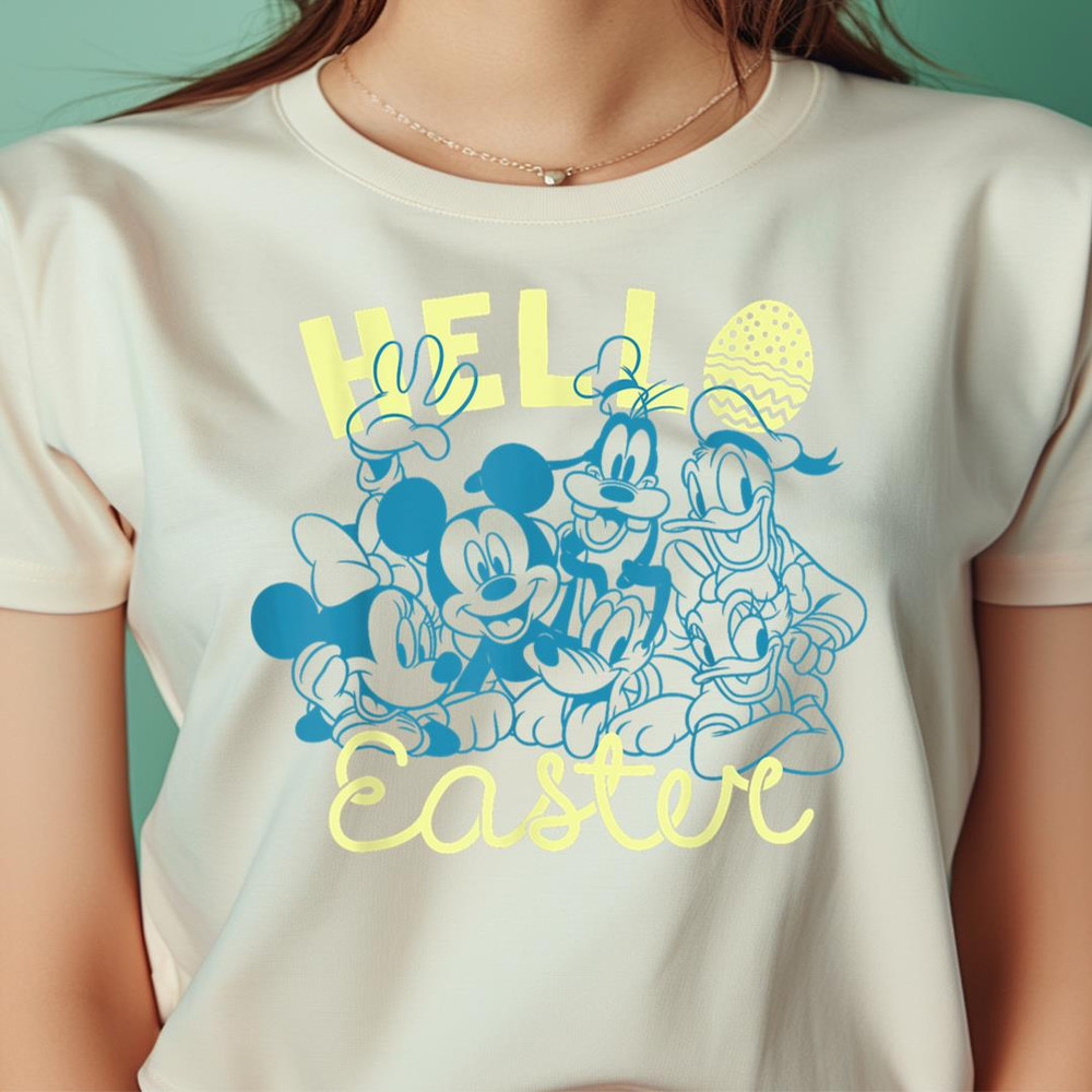 Disney Mickey And Friends Hello Easter PNG, pluto disney PNG, Goofy Digital Png Files.jpg