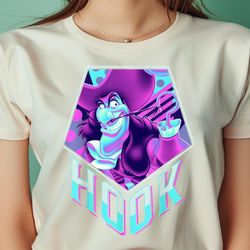 disney peter pan captain hook outline portrait png, peter pan png, neverland digital png files