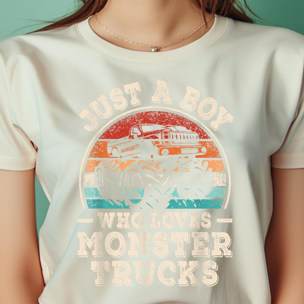 Just A Boy Who Loves Monster Trucks Funny Monster PNG, the sesame street monsters PNG, Monster Digital Png Files.jpg