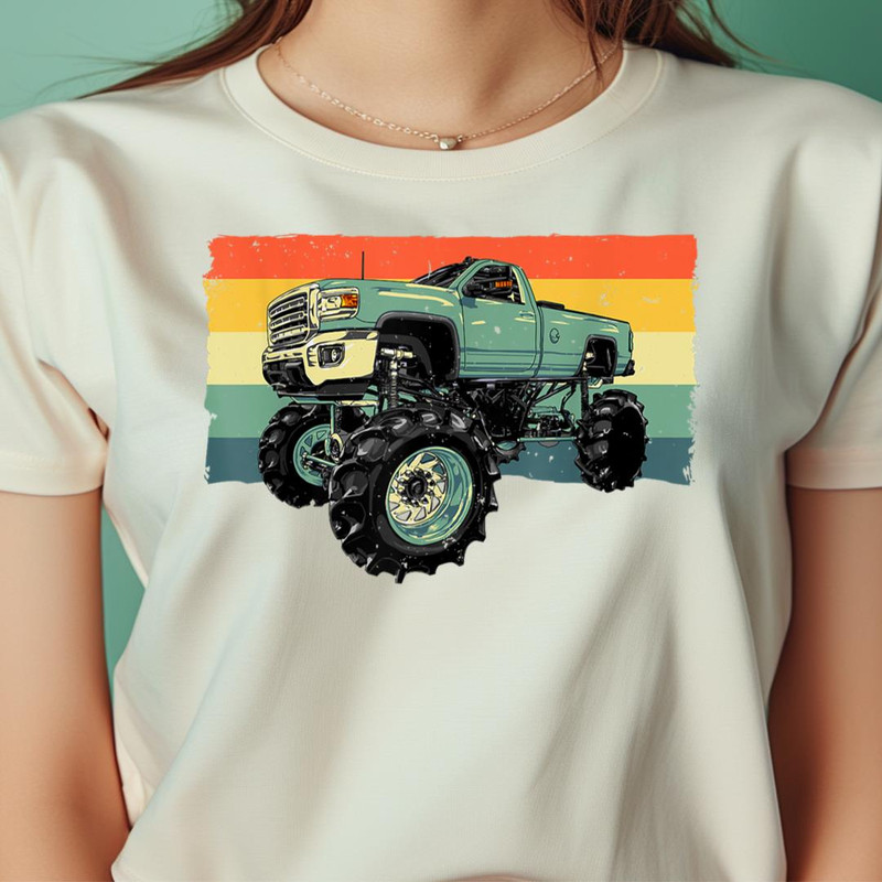 Monster Truck For Men Women Toddler Big PNG, the sesame street monsters PNG, Monster Digital Png Files.jpg