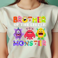 the little monster birthday party family png, the sesame street monsters png, monster digital png files
