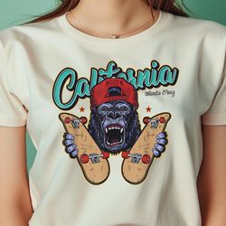 california skateboard street wear png, the sesame street monsters png, monster digital png files