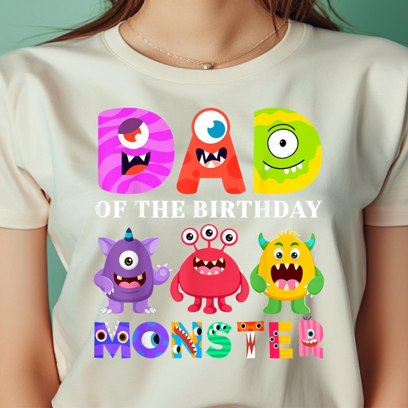 Dad Little Monster Kids 1St Birthday Party Family PNG, the sesame street monsters PNG, Monster Digital Png Files.jpg