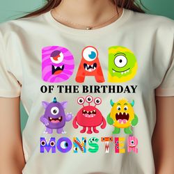 dad little monster kids 1st birthday png, the sesame street monsters png, monster digital png files