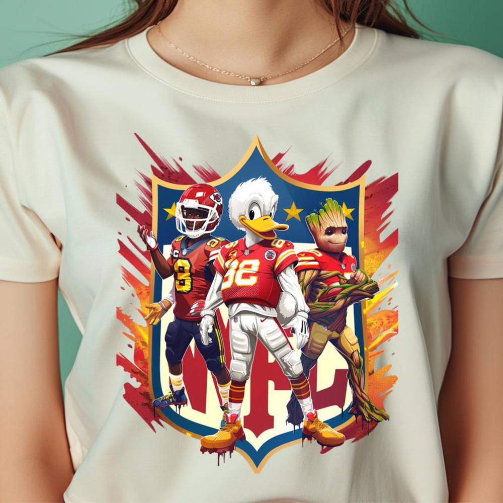 Groot Vs Chiefs Thrilling Contest PNG, Groot Vs Chiefs PNG, Guardians Digital Png Files.jpg
