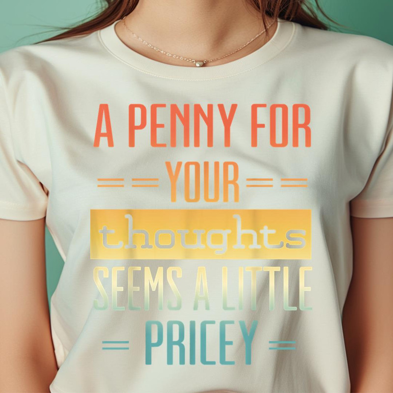 A Penny For Your Thoughts Seems Little Pricey PNG, Joker PNG, poker face Digital Png Files.jpg