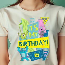 disney and pixar monsters, inc. it my birthday png, monsters inc png, monsters digital png files