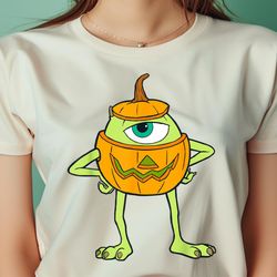 disney and pixar monsters, inc. mike pumpkin halloween png, monsters inc png, monsters digital png files