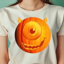disney pixar monsters inc. mike wazowski pumpkin halloween png, monsters inc png, monsters digital png files
