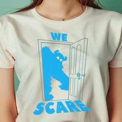 disney pixar monsters inc. sulley we scare png, monsters inc png, monsters digital png files