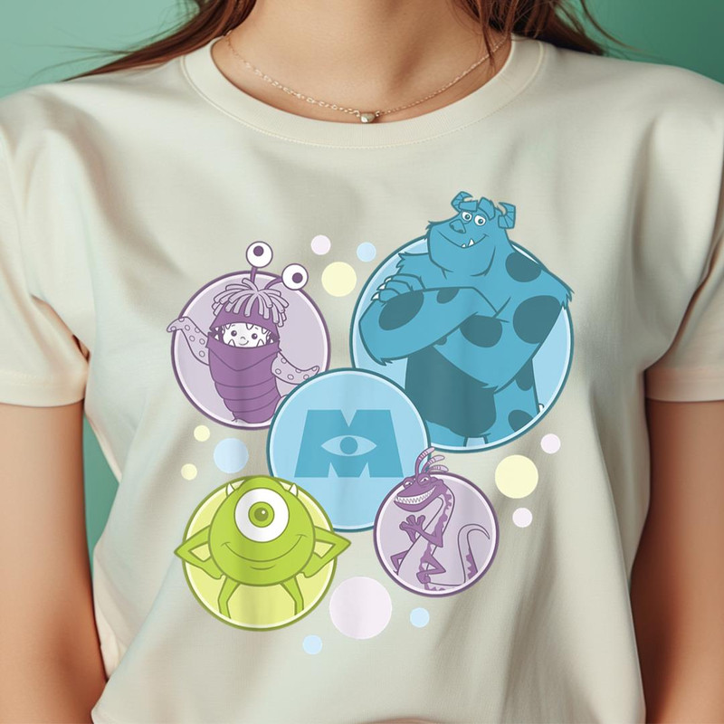 Disney Pixar Monsters University Bubbles Group Graphic Tee PNG, Monsters inc PNG, Monsters Digital Png Files.jpg