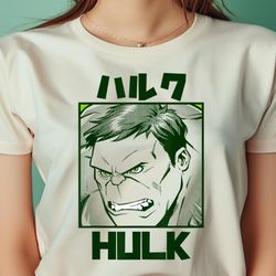 marvel avengers the hulk kanji portrait png, hulk png, she hulk digital png files