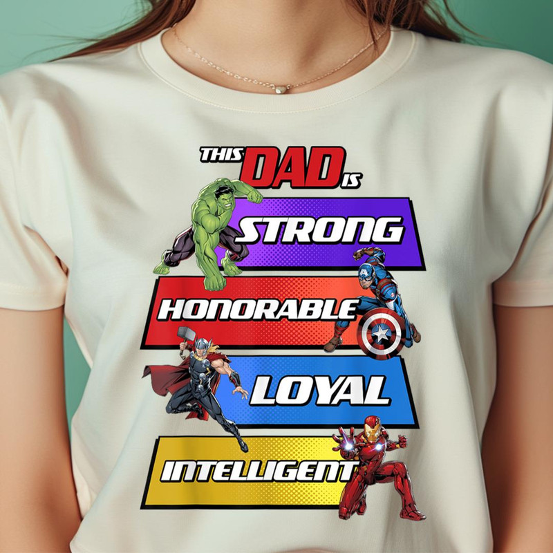 Marvel Hulk Captain America Thor Iron Man This Dad Is Panels PNG, Hulk PNG, She Hulk Digital Png Files.jpg
