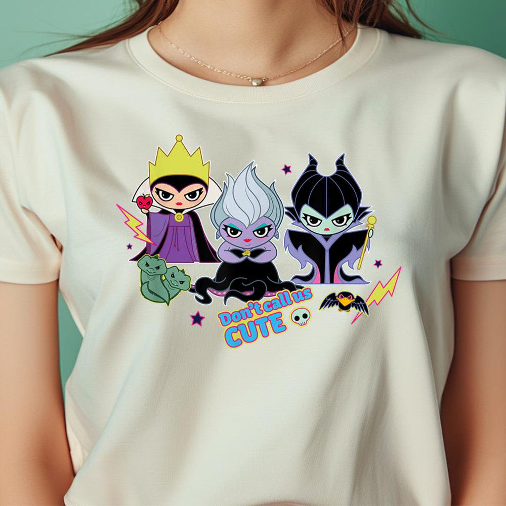 Disney Villains Chibi Dont Call Us Cute PNG, villains PNG, Maleficent Digital Png Files.jpg