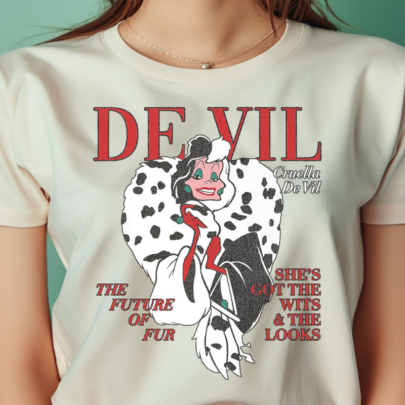 Disney Villains Cruella De Vil Magazine Cover PNG, villains PNG, Maleficent Digital Png Files.jpg