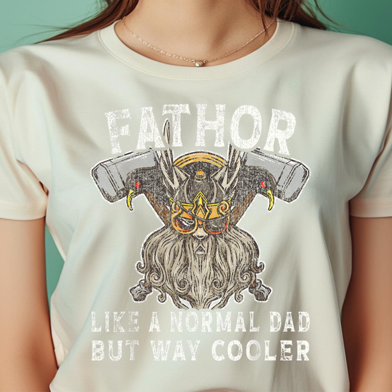 Fa-Thor Like Dad Way Mightier Viking Father'S Day Fathor PNG, Thor PNG, Avengers Digital Png Files.jpg