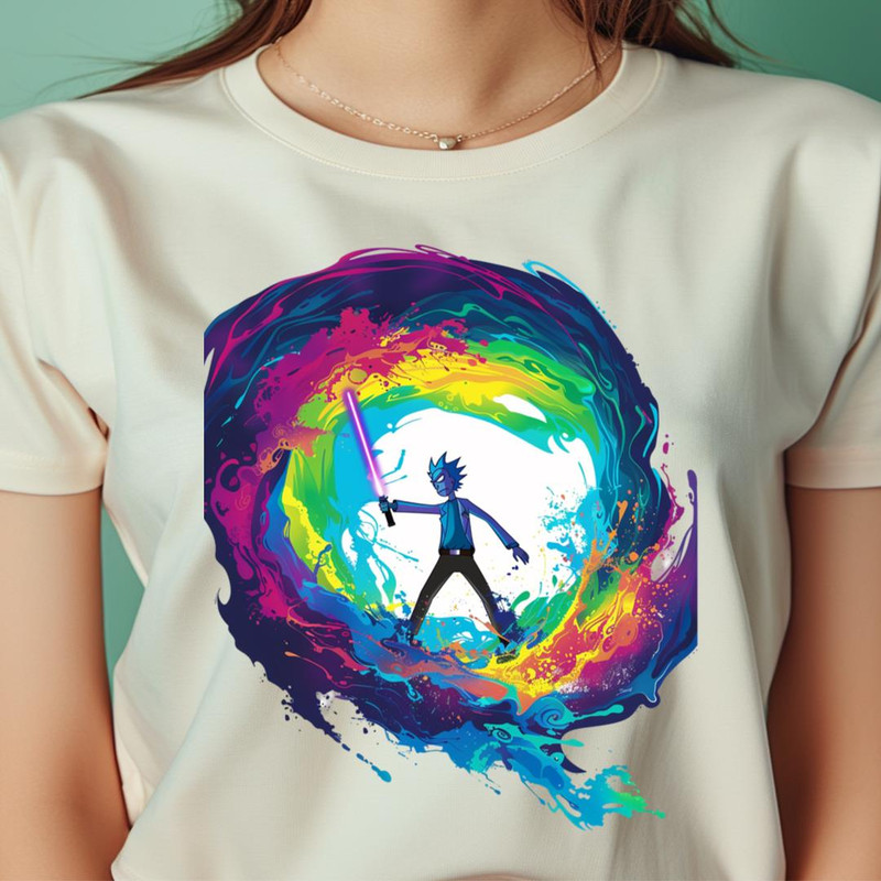 Rick And Morty Absurd Antics Unleashed PNG, Rick And Morty PNG, Pickle Rick Digital Png Files.jpg