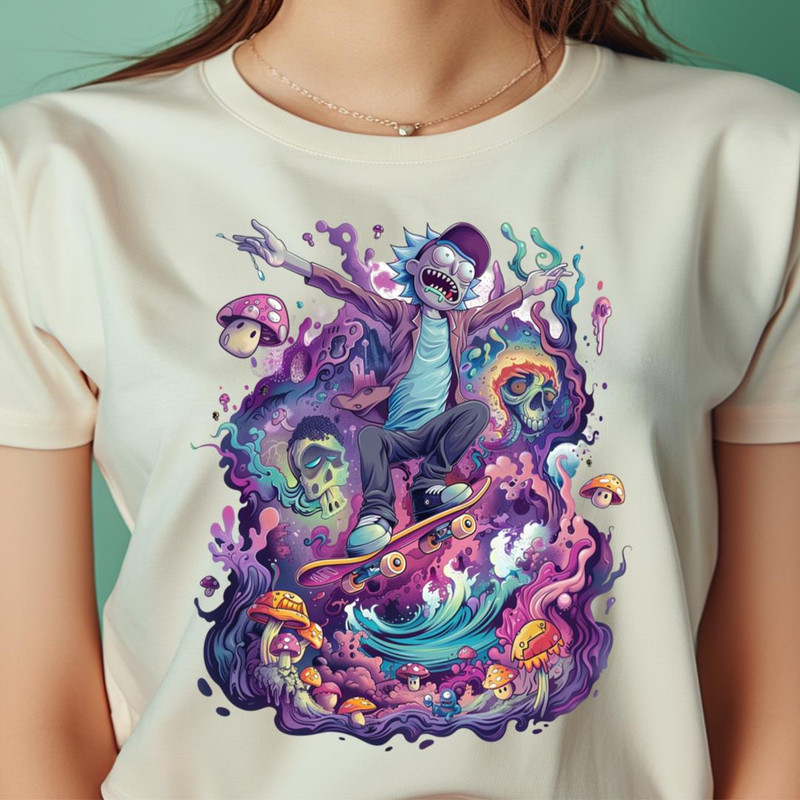 Rick And Morty Epic Sci-Fi Comedy Gold PNG, Rick And Morty PNG, Pickle Rick Digital Png Files.jpg