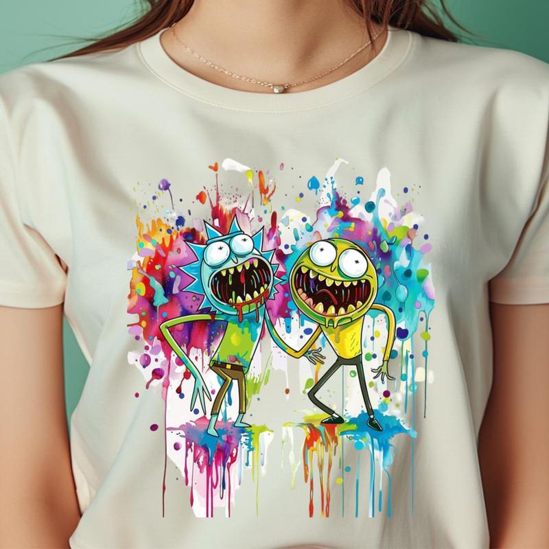 Rick And Morty Interstellar Comedy Quest Begins PNG, Rick And Morty PNG, Pickle Rick Digital Png Files.jpg