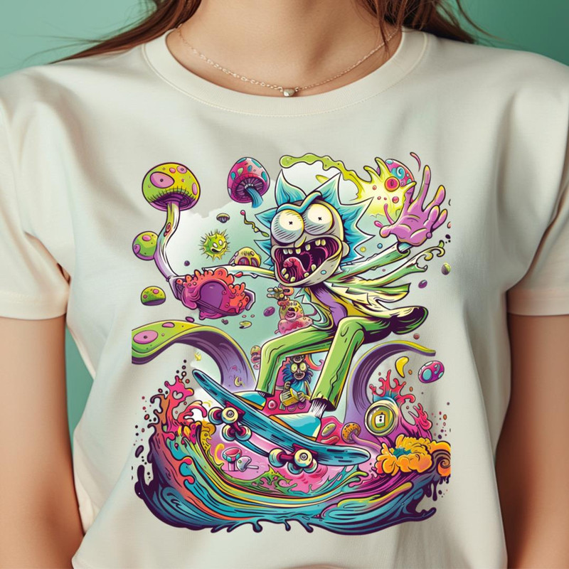 Rick And Morty Out-Of-This-World Laughter Riot PNG, Rick And Morty PNG, Pickle Rick Digital Png Files.jpg