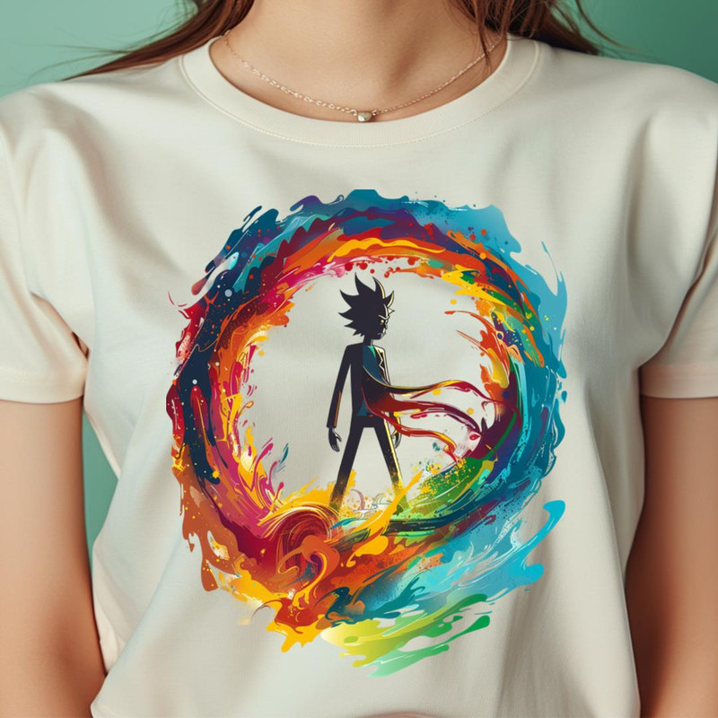 Rick And Morty Wacky Interstellar Antics PNG, Rick And Morty PNG, Pickle Rick Digital Png Files.jpg