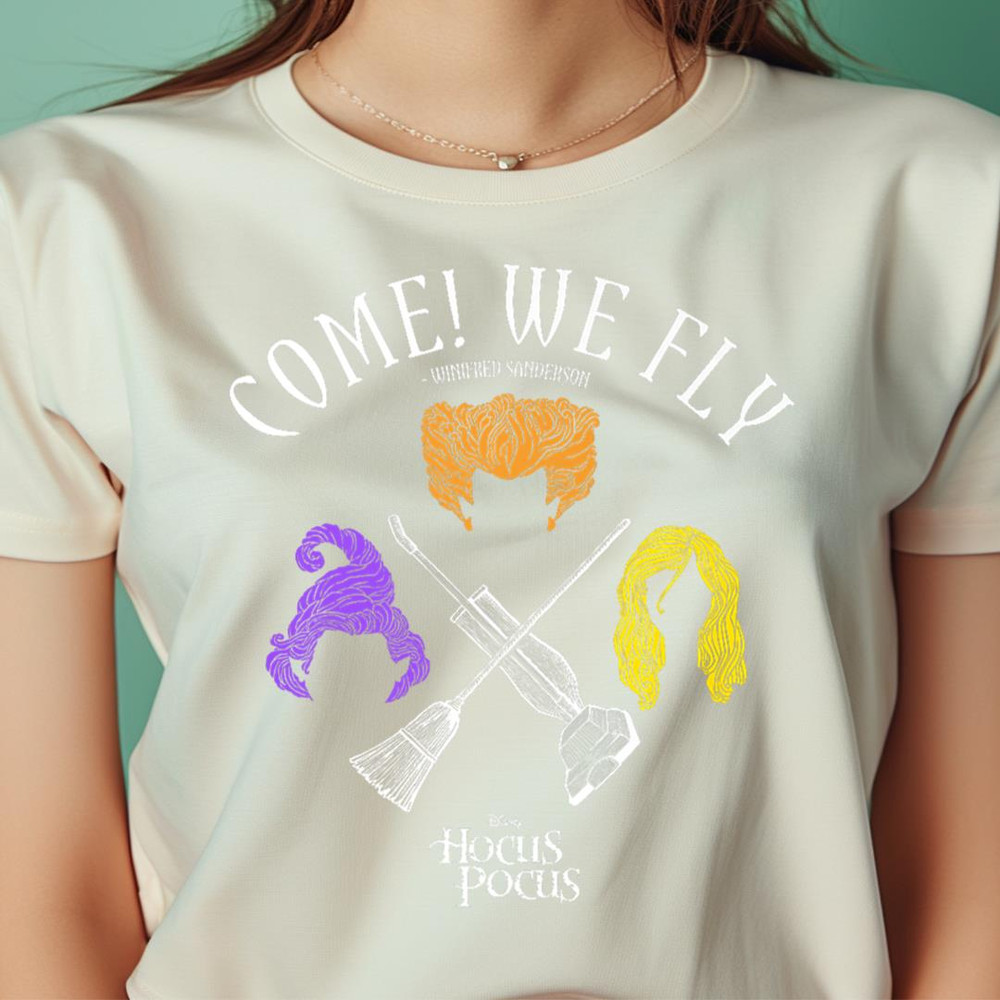 Disney Hocus Pocus Come! We Fly Sanderson Sisters PNG, Winnie the Pooh PNG, Pooh Bear Digital Png Files.jpg